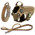 Load image into Gallery viewer, K9 Tactical Training Dog Harness Collar Leash Set