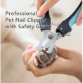 Load image into Gallery viewer, Professional Pet Nail Clipper with Safety Guard