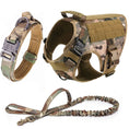 Load image into Gallery viewer, K9 Tactical Training Dog Harness Collar Leash Set