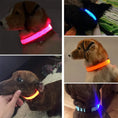 Load image into Gallery viewer, Rechargeable LED Glowing Dog Collar